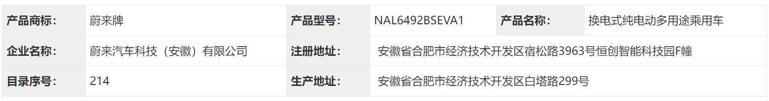 Nio re-files 8 models on sale under its own name after gaining car-making qualification