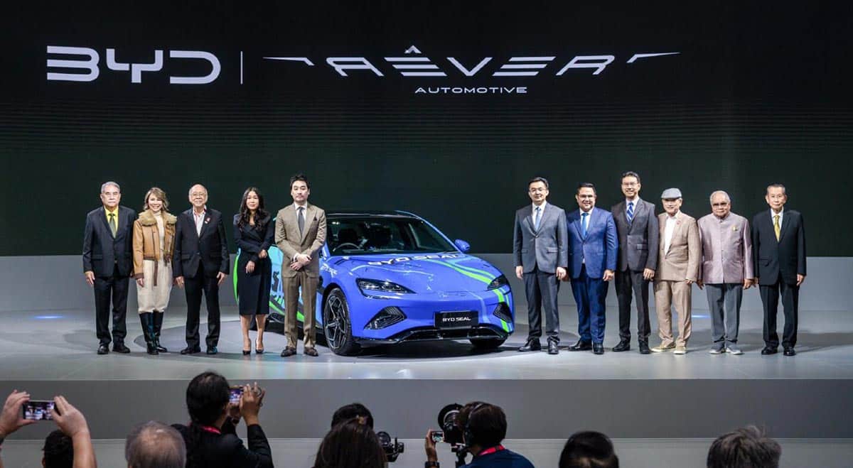 BYD secures 5,455 orders from Thailand auto show