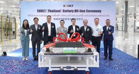 Svolt Energy's Thailand plant sees 1st battery pack roll off line