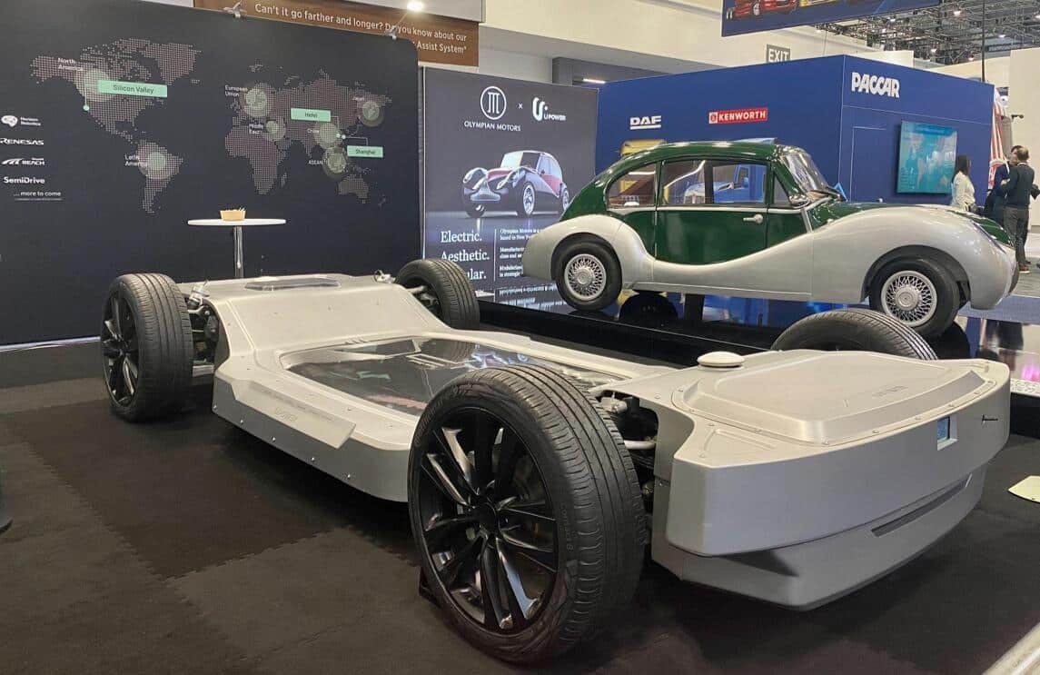 Chinese EV tech firm U Power unveils skateboard chassis that can help automakers accelerate EV making