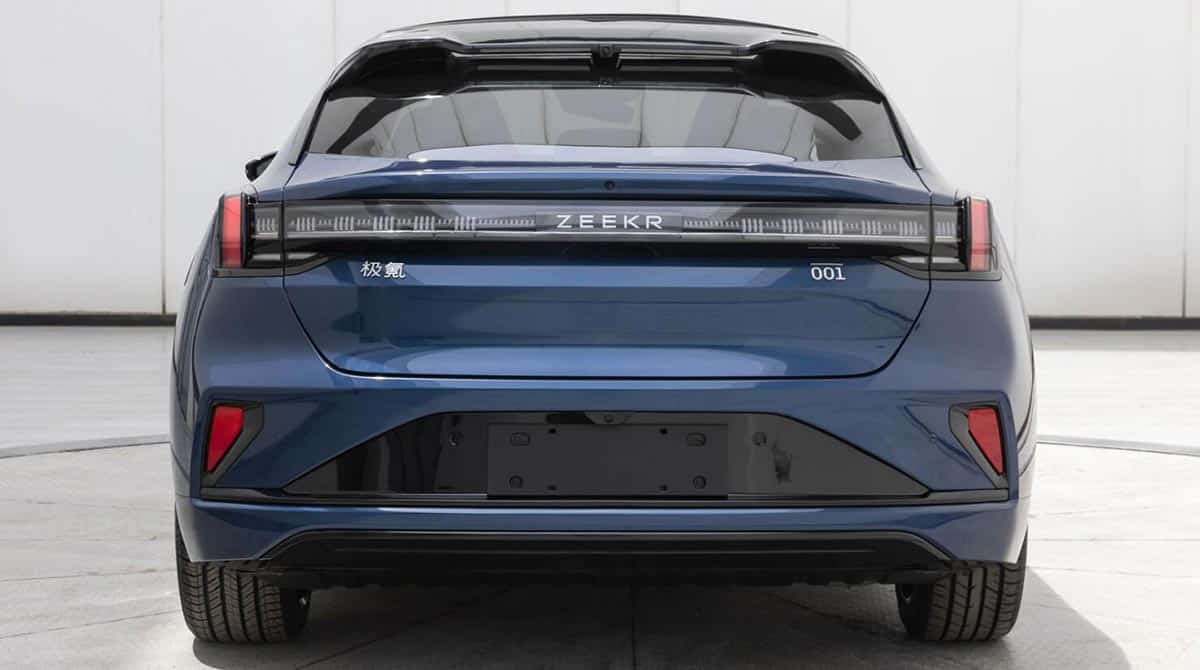 Regulatory filing: Zeekr files for new 001, offers LiDAR option