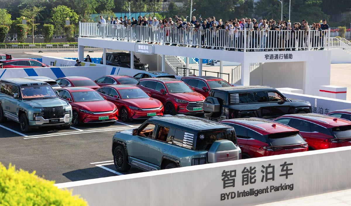BYD unveils vehicle intelligence strategy, aims to invest over  billion