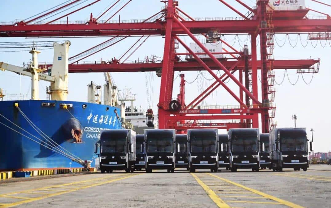 Chinese startup Newrizon begins exporting battery swap-enabled electric trucks to Middle East