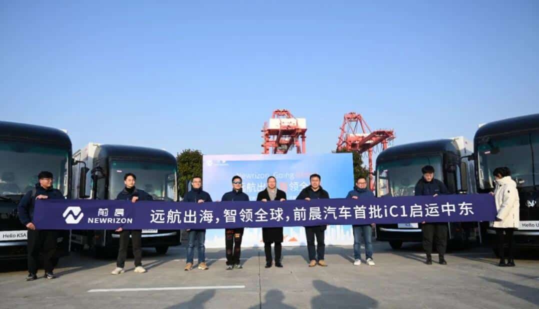 Chinese startup Newrizon begins exporting battery swap-enabled electric trucks to Middle East