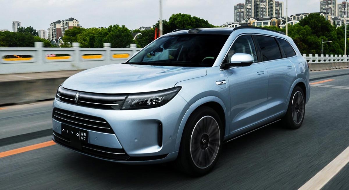 New Aito M7 has totaled over 130,000 firm orders in 4 months since launch, says Huawei's Richard Yu