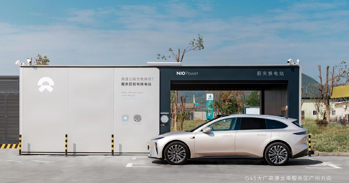 Nio to waive some fees for using swap stations along highways during Chinese New Year holiday
