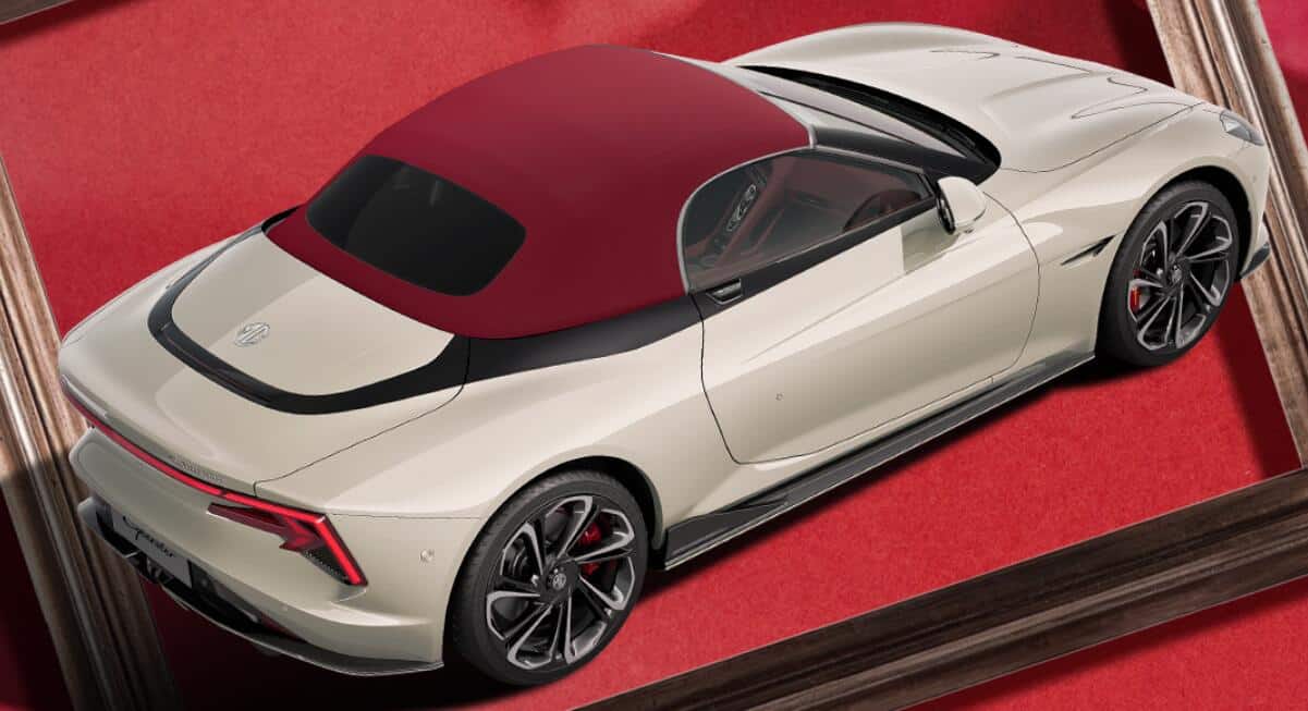 MG launches limited-edition new variant for electric roadster Cyberster in China
