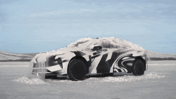 Nio showcases ET9's SkyRide chassis system's capabilities during winter test