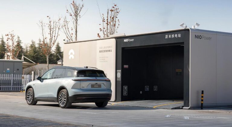 Nio's busiest swap station offers 195 services in 1 day during Chinese New Year holiday travel rush