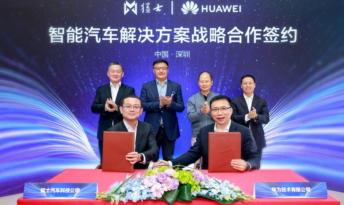 Huawei strikes strategic partnership with Dongfeng's electric off-road brand M-Hero
