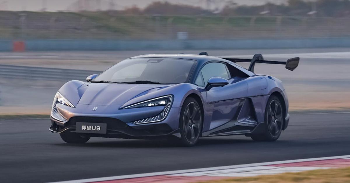 BYD Yangwang launches U9 electric supercar with starting price of 3,500