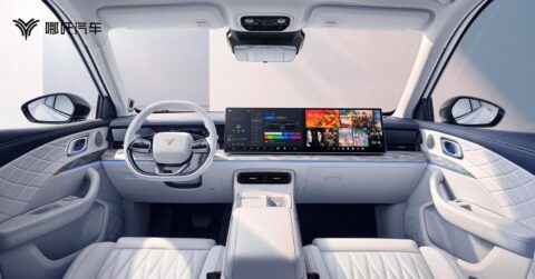 Neta takes page from Li Auto on Neta L's interior design