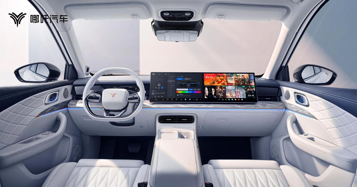 Neta takes page from Li Auto on Neta L's interior design