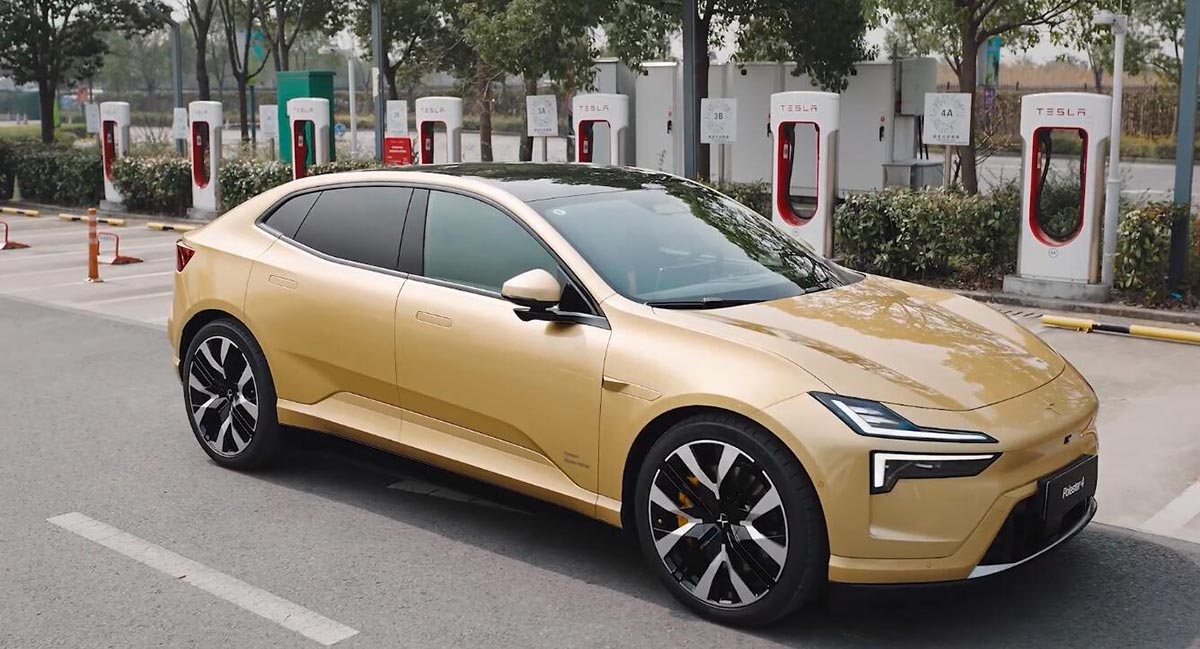 Polestar plugs into Tesla's charging network in China