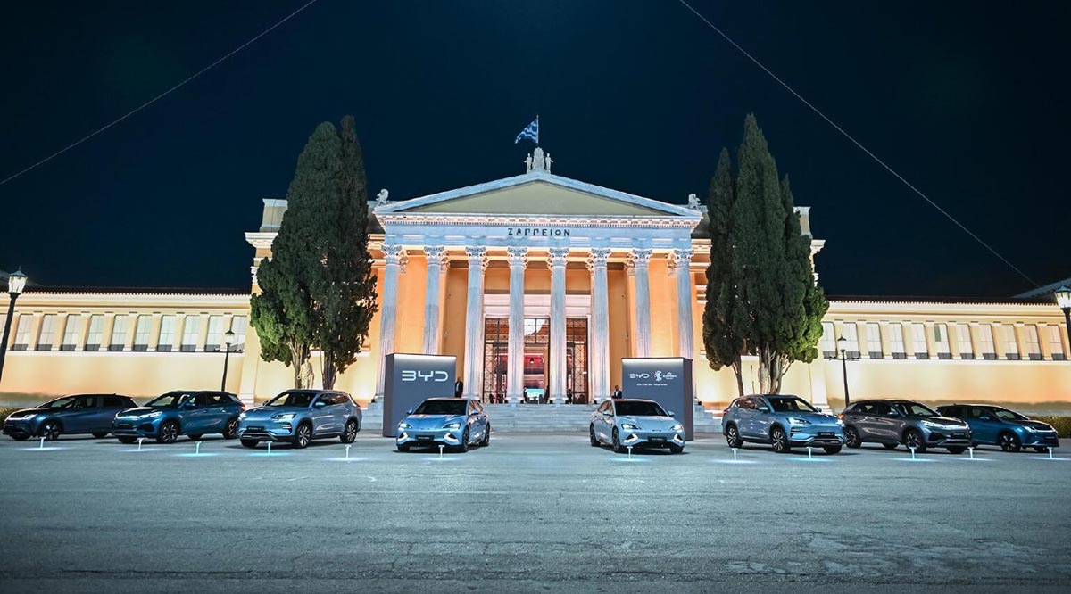 BYD enters Greek passenger car market with Atto 3, Seal
