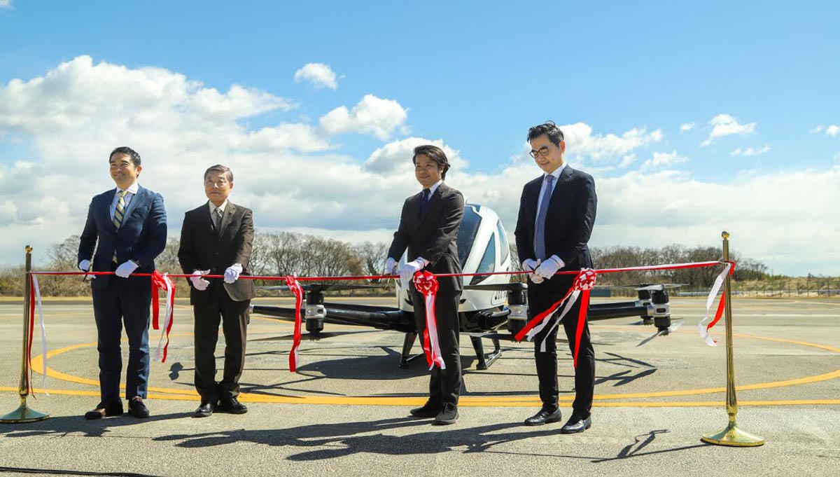 Chinese eVTOL maker Ehang opens flight demo facility in Japan