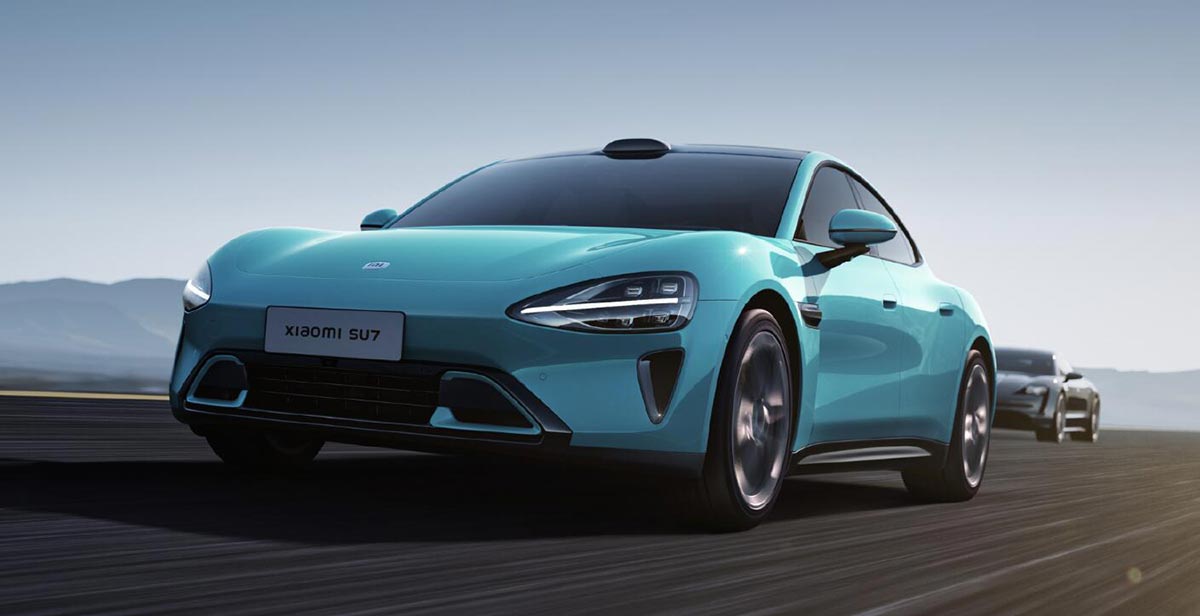 Xiaomi SU7 launch event to begin at 7 pm Beijing Time on Mar 28, show cars available at 60 stores starting today