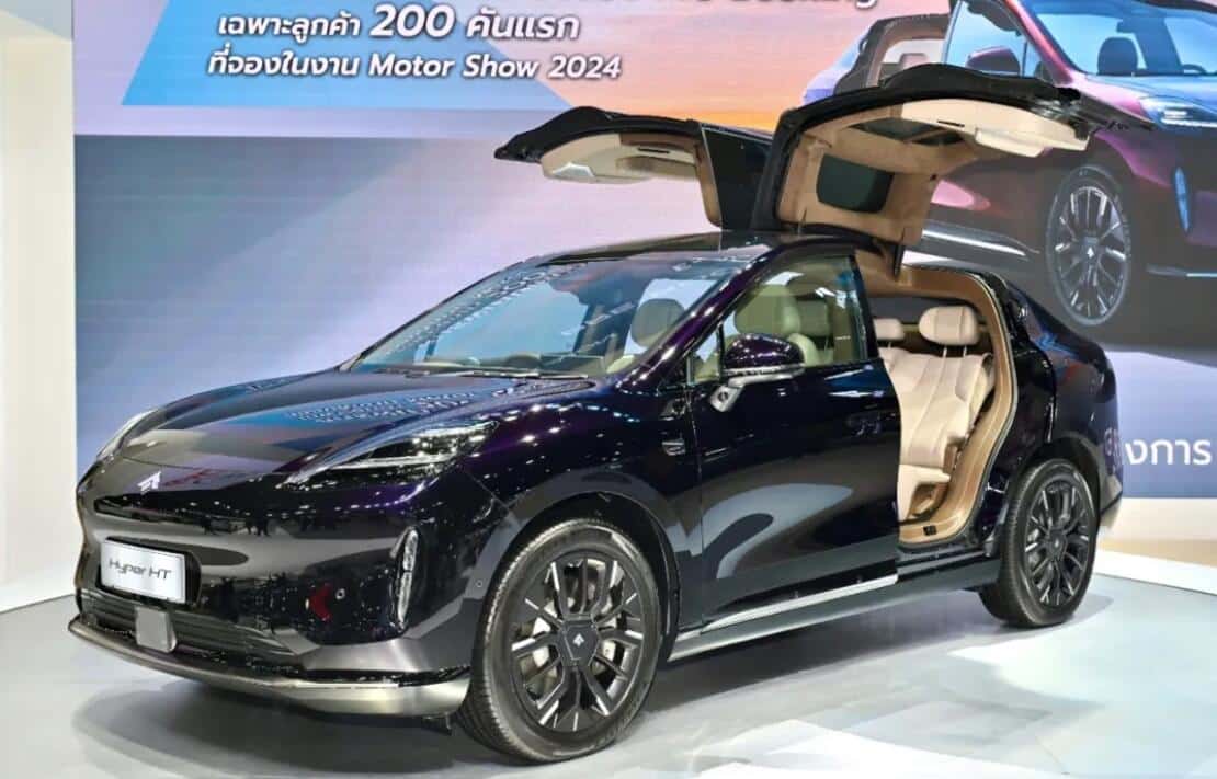 GAC Aion starts Hyper HT electric SUV pre-sales in Thailand