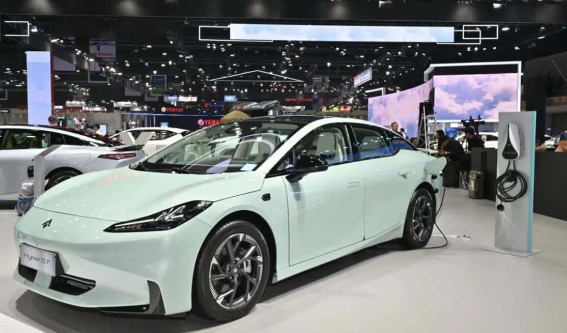 GAC Aion starts Hyper HT electric SUV pre-sales in Thailand