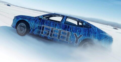 Geely shows off 'world's first' driverless drifting tech