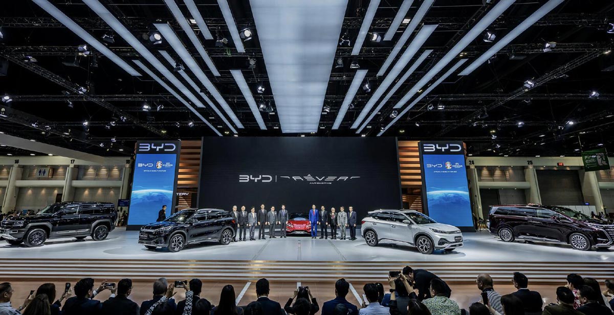 BYD's EV plant in Thailand to start production in Q3 2024