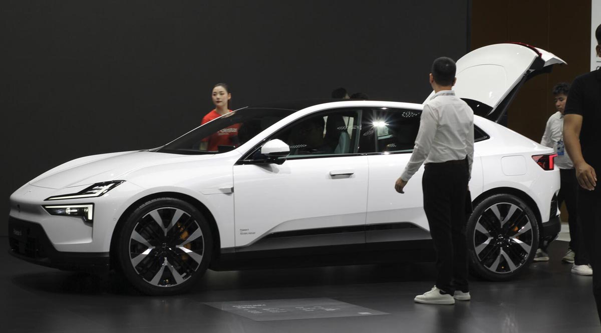 Polestar recalls 1,867 Polestar 4 EVs in China due to brake system software issue