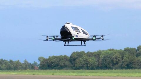 Ehang says it gets clearance to mass produce its EH216-S eVTOL in China