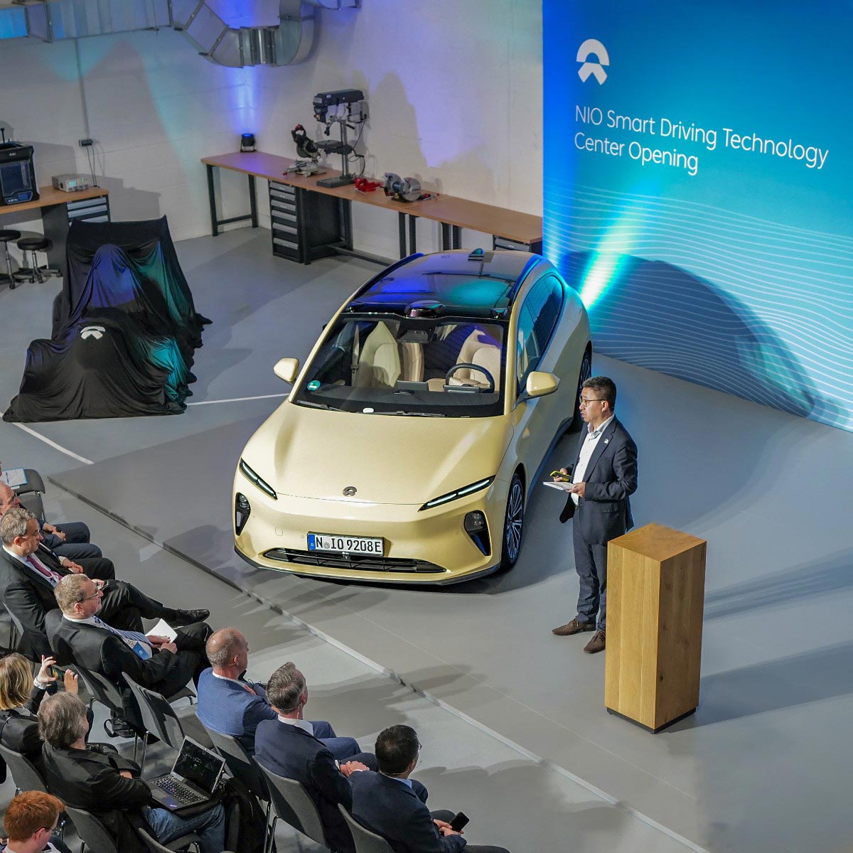 Nio opens smart driving tech center in Germany, its 1st outside of China