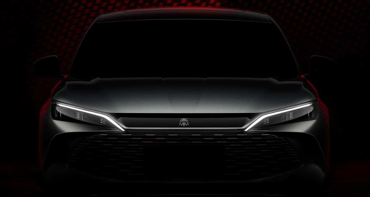 BYD teases new sedan Qin L
