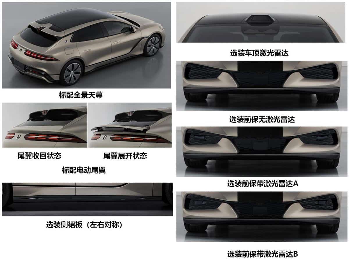 Regulatory filing: BYD Denza files for tri-motor Z9GT electric sedan