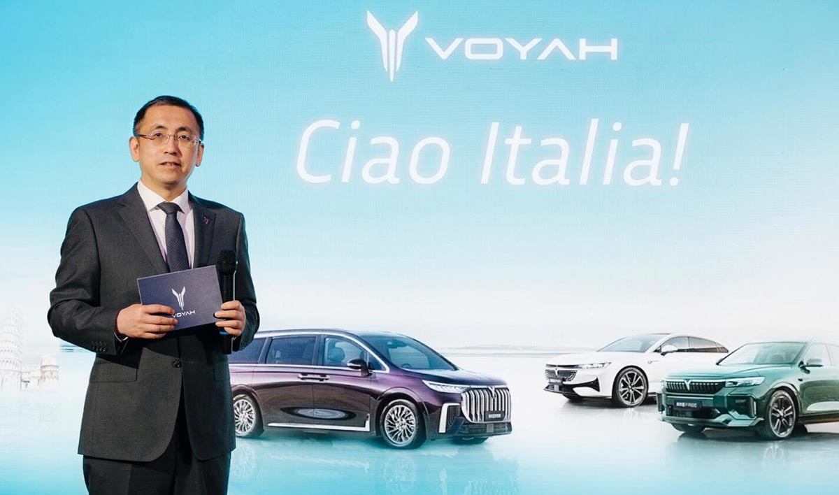 Dongfeng's NEV brand Voyah makes foray into Italian market