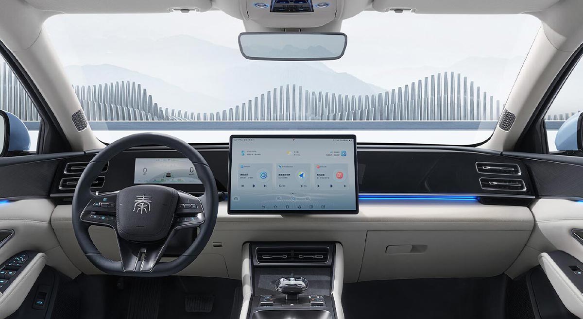 BYD unveils Qin L, Seal 06 hybrid sedans at Beijing auto show