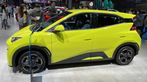 BYD recalls 16,666 Seagull EVs in China due to software issue that may prevent reverse camera image from displaying