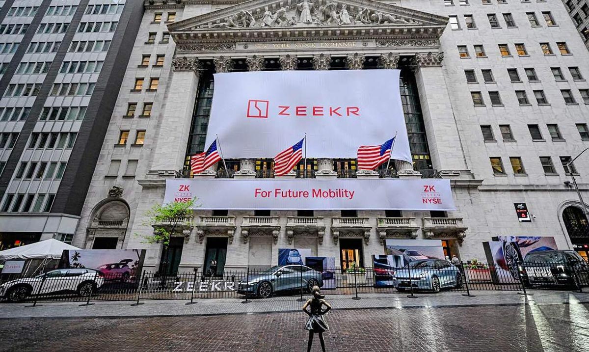 Zeekr debuts on NYSE, raises 1 million