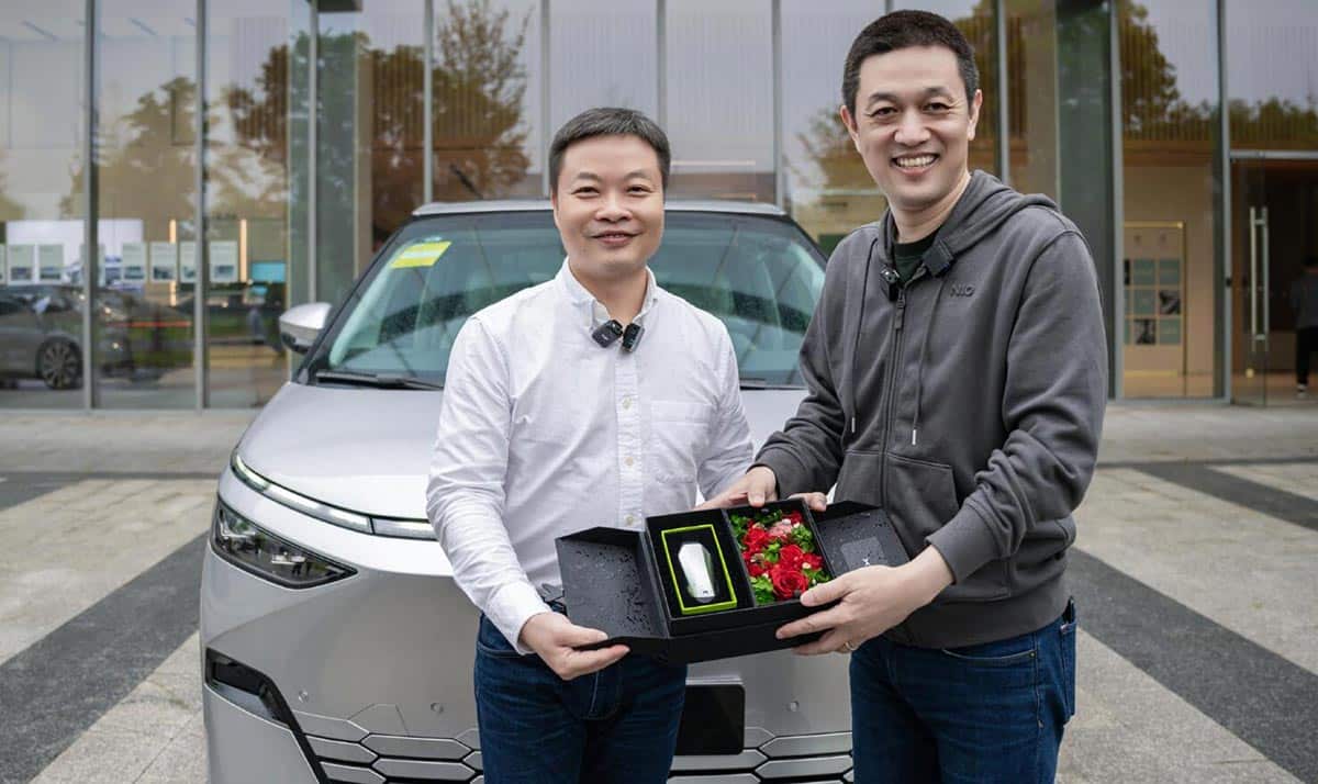 Nio CEO picks Xpeng X9 MPV as his 1st non-Nio branded car choice in 8 years