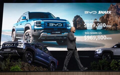 BYD launches 1st pickup truck Shark in Mexico with starting price of ,400