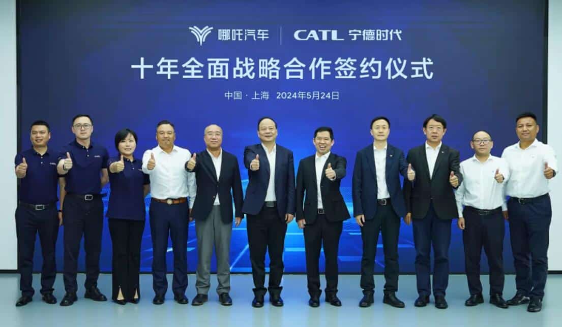 CATL, Neta sign 10-year strategic partnership deal