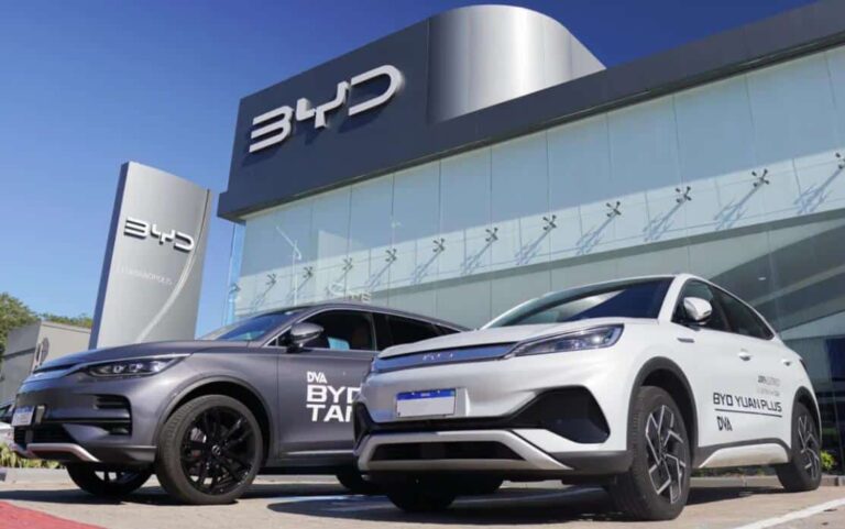 BYD reaches 100 dealer stores in Brazil
