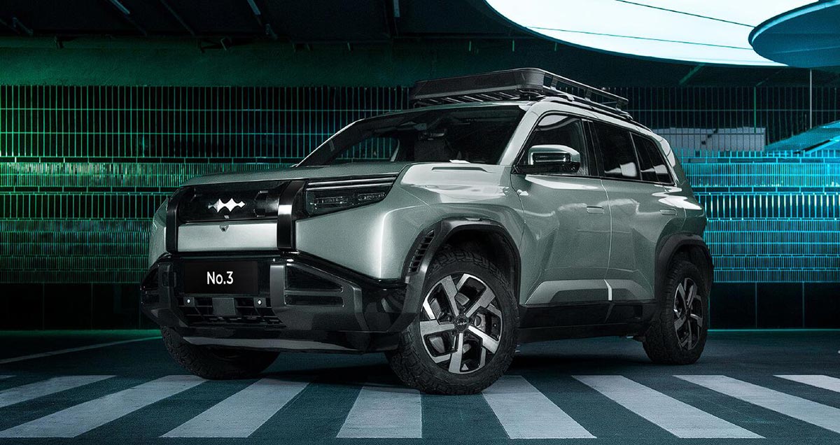 BYD Fang Cheng Bao releases official images of Bao 3 after core specs revealed in regulatory filing