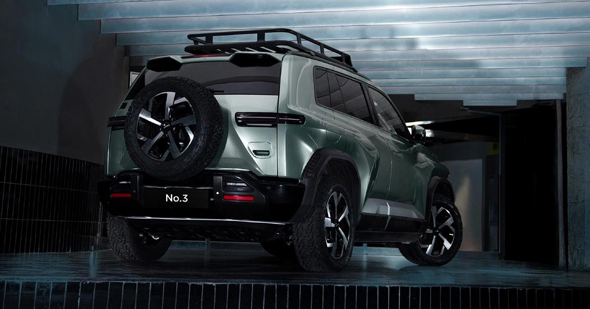 BYD Fang Cheng Bao releases official images of Bao 3 after core specs revealed in regulatory filing