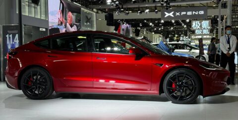 Tesla starts deliveries of updated Model 3 Performance in China