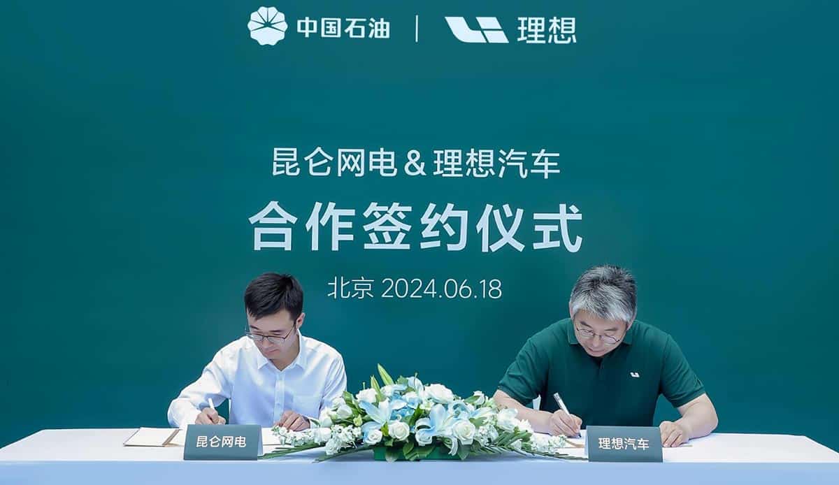 Li Auto signs partnership deal to boost charging facility buildout