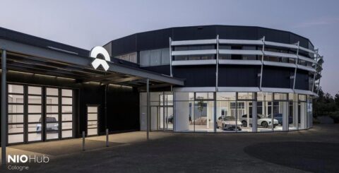 Nio opens new showroom in Germany