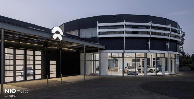 Nio opens new showroom in Germany