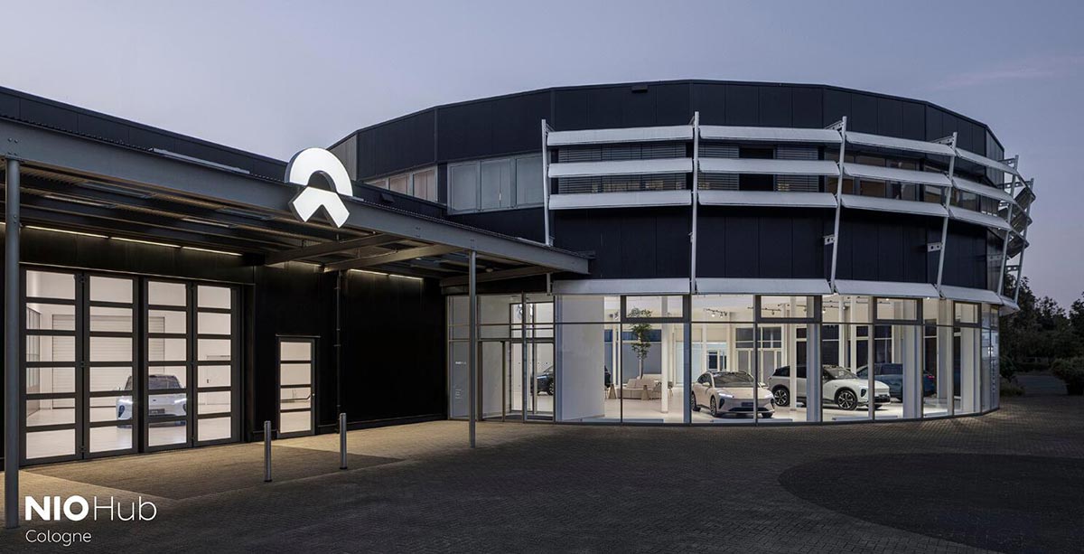Nio opens new showroom in Germany