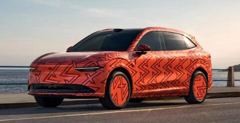 Zeekr releases camouflage photos of 'CX1e' SUV that will target family market