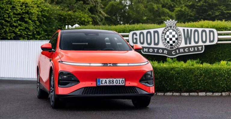 Xpeng G6 makes UK debut at Goodwood, local sales to begin this year