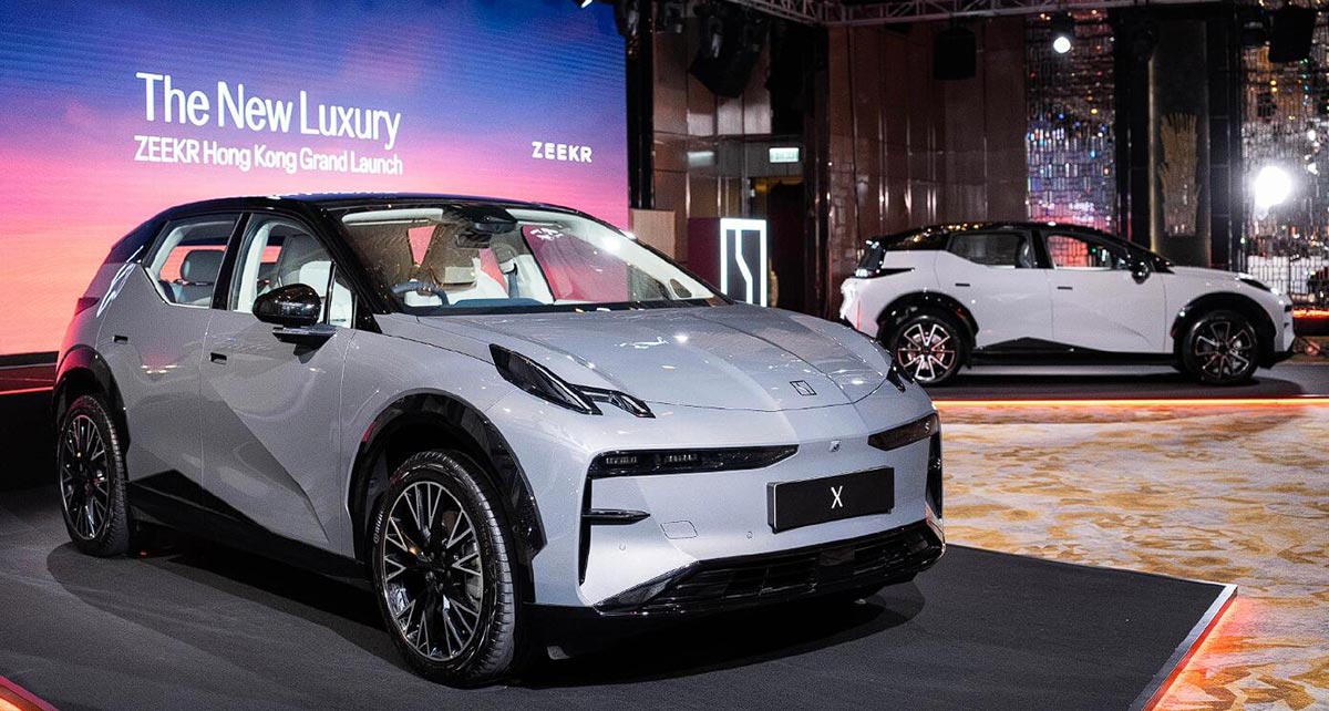 Zeekr launches right-hand drive Zeekr X compact SUV in HK