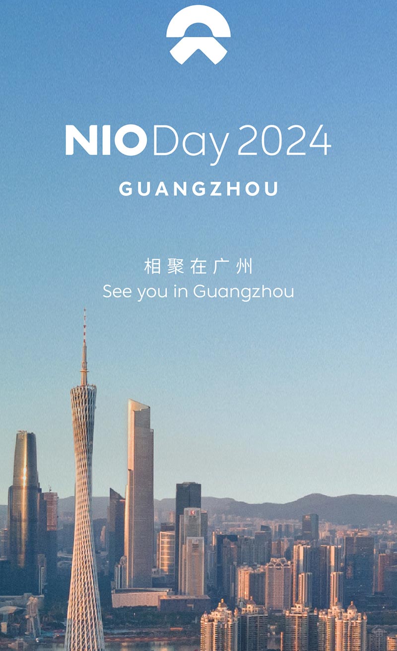 Nio Day 2024 to be held in Guangzhou