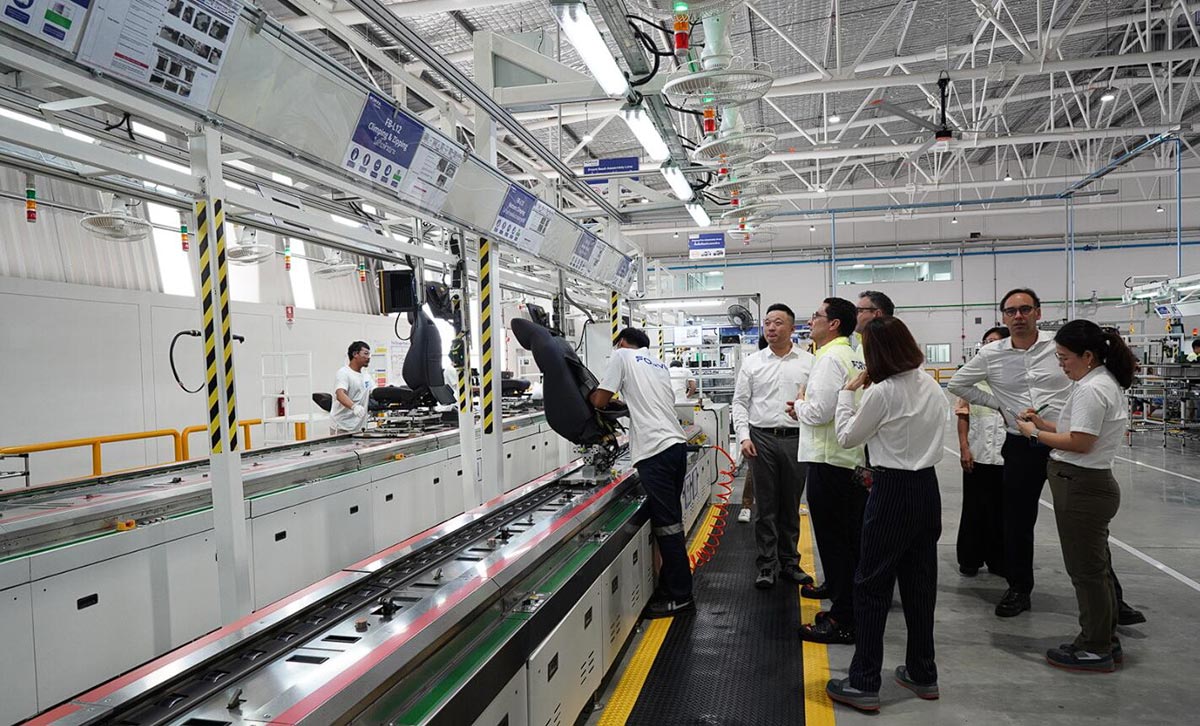 BYD, French auto parts maker Forvia open seat plant in Thailand